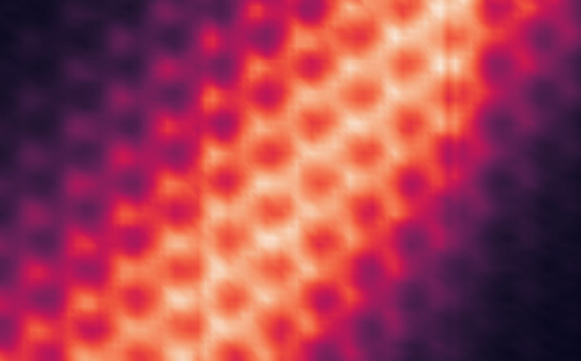 Berkeley Lab scientists have taken the first atomic-resolution images and demonstrated electrical control of a chiral interface state.