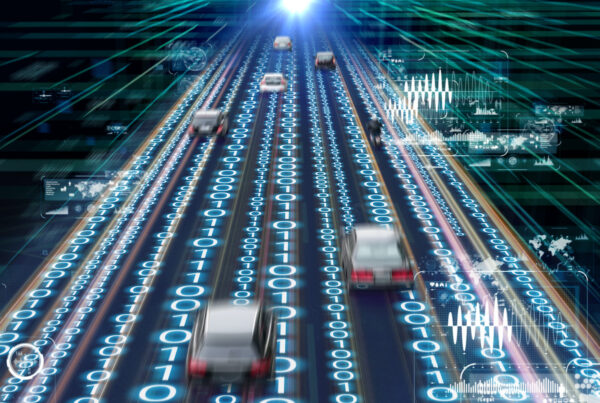 Traffic management system concept image.